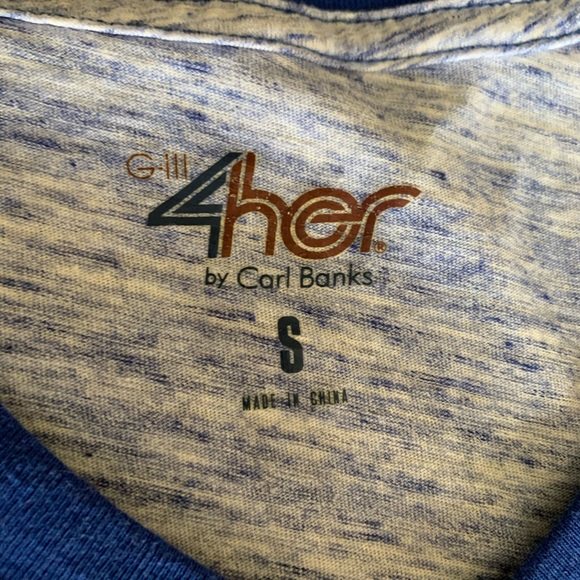 Los Angeles Dodgers Women’s V-Neck Short Sleeve T-Shirt Size S - Picture 7 of 8